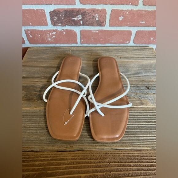 A New Day | White Alessandra Strappy Sandals - Picture 3 of 5